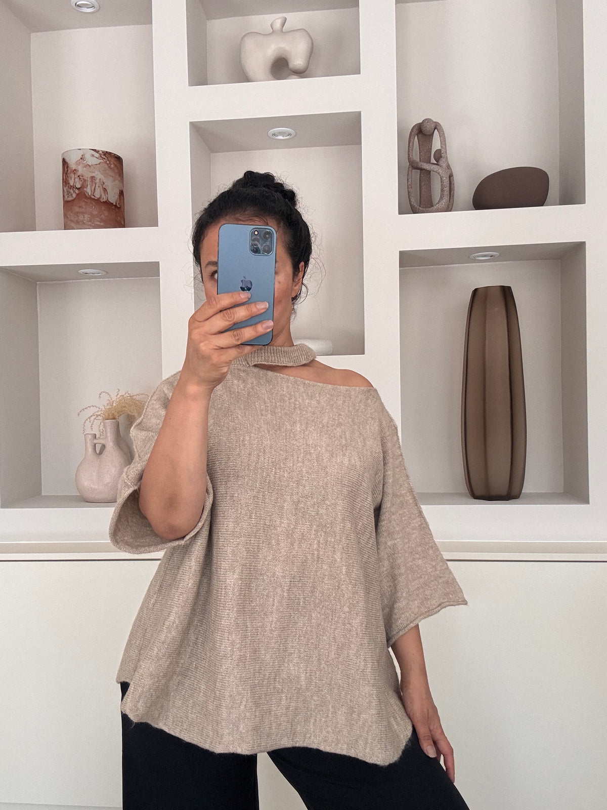 Amour knit beige