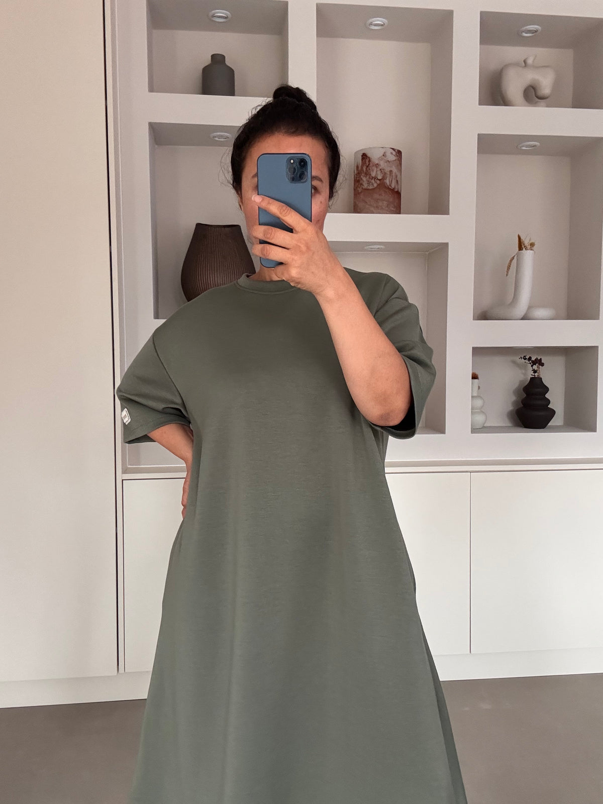 Everyday dress kaki