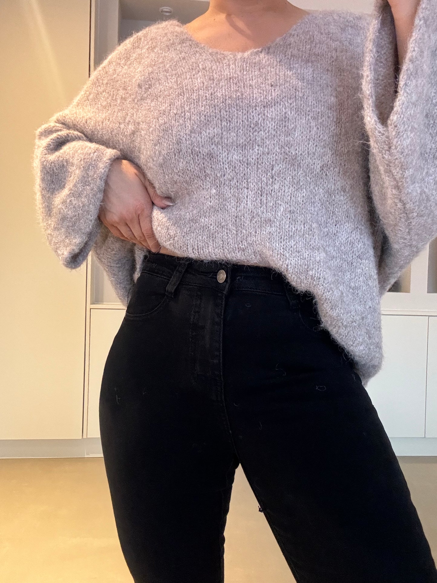 Black skinny jeans