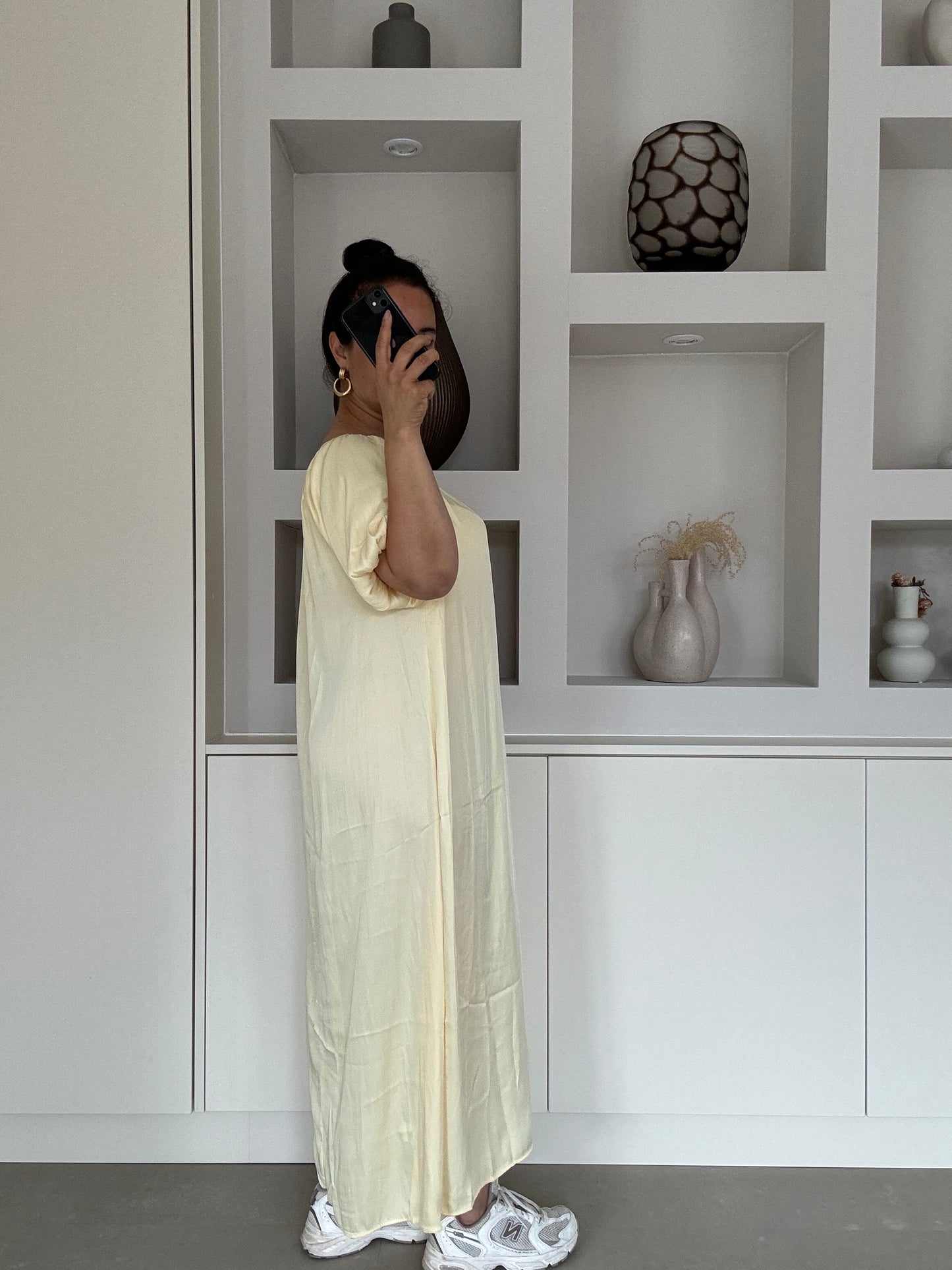 Amira maxi Dress – soft butter