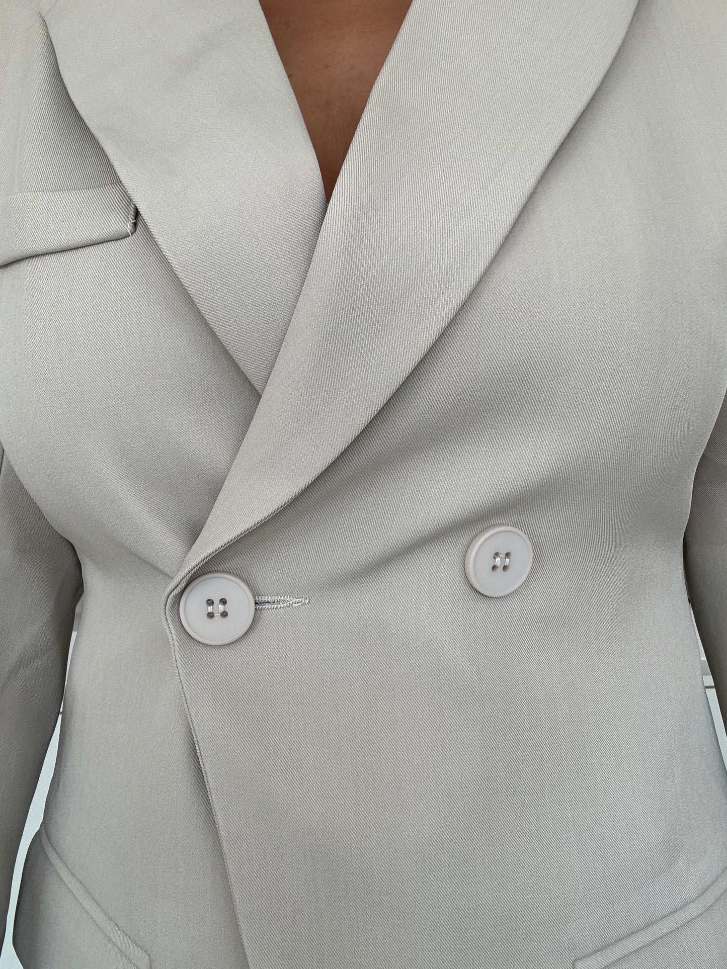 Layla blazer – soft beige