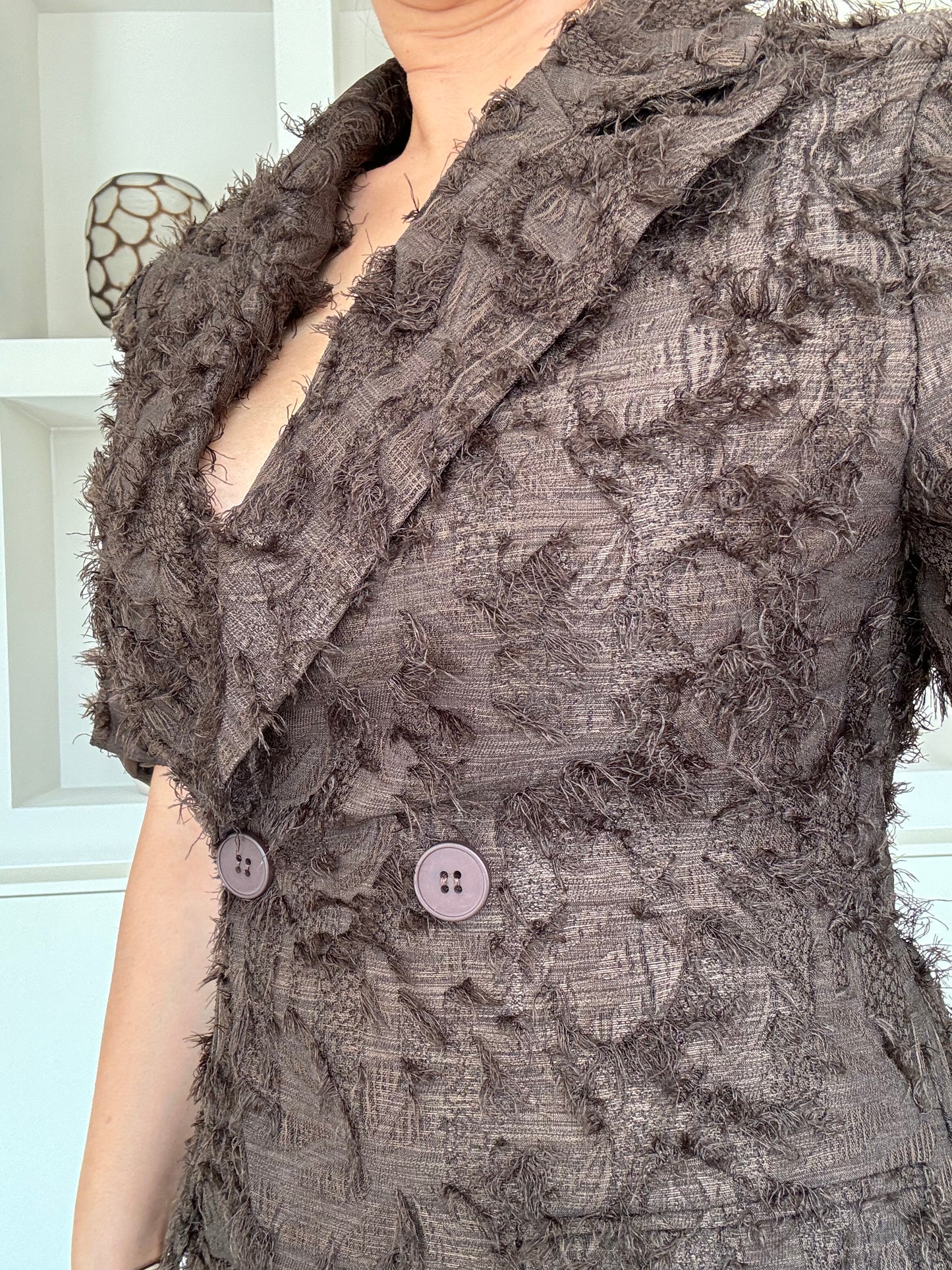 Lema blazer dress – espresso