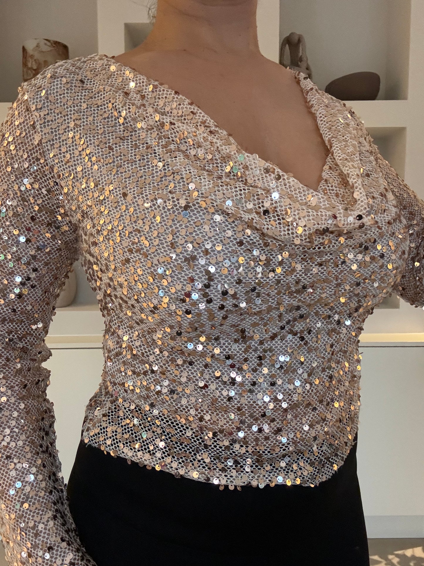 Glitter top
