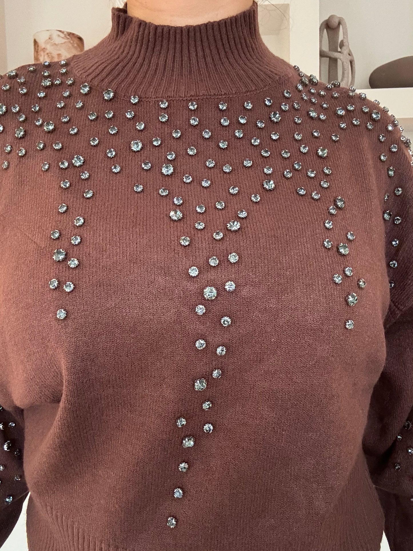 Ava knit top - bruin