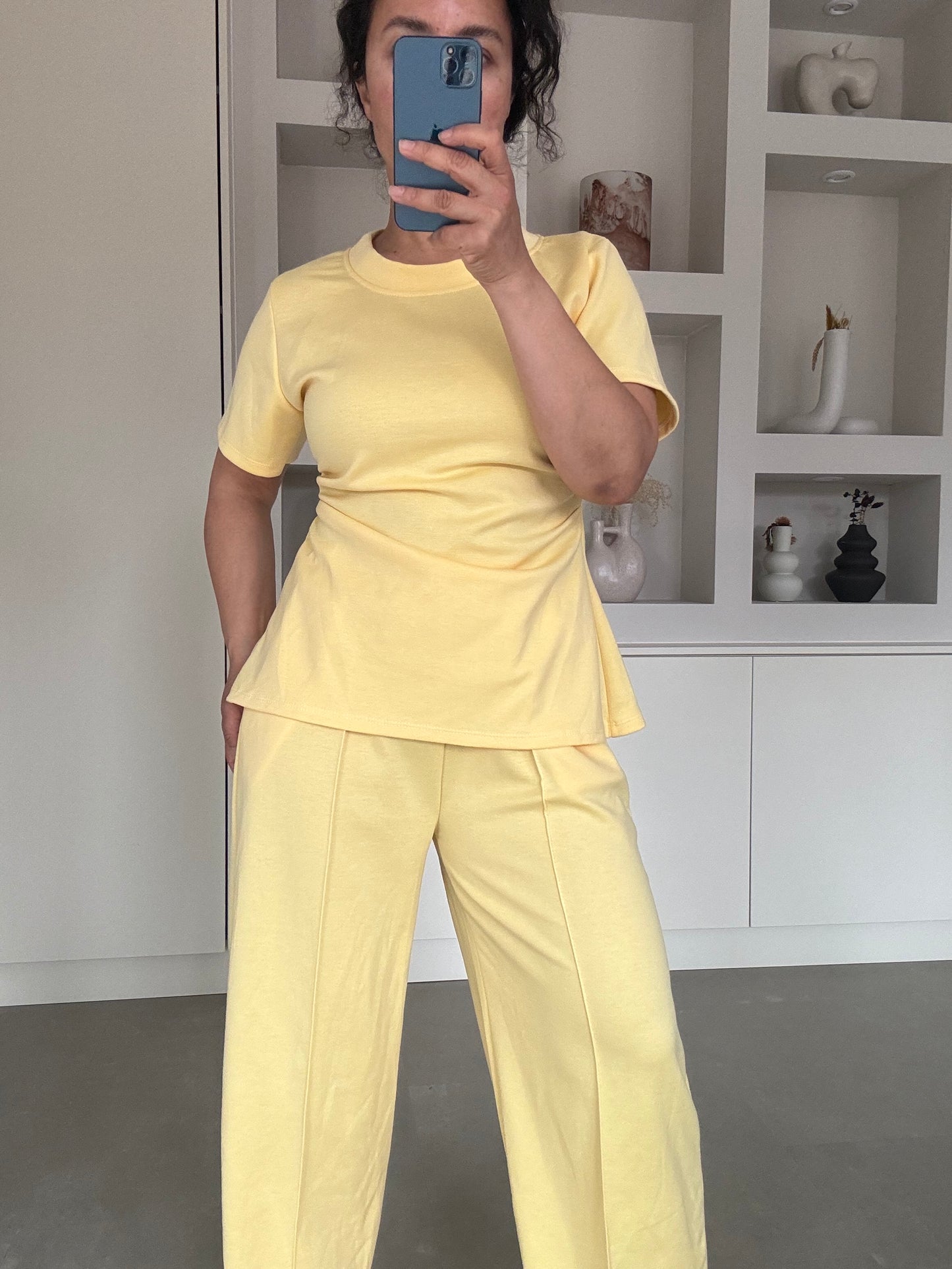 Amara set butter yellow