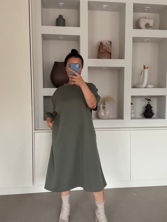Everyday dress kaki