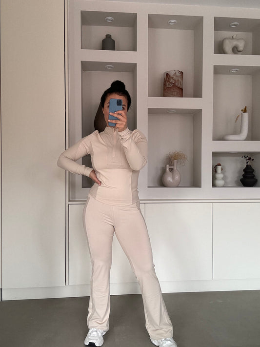 Beige sport set