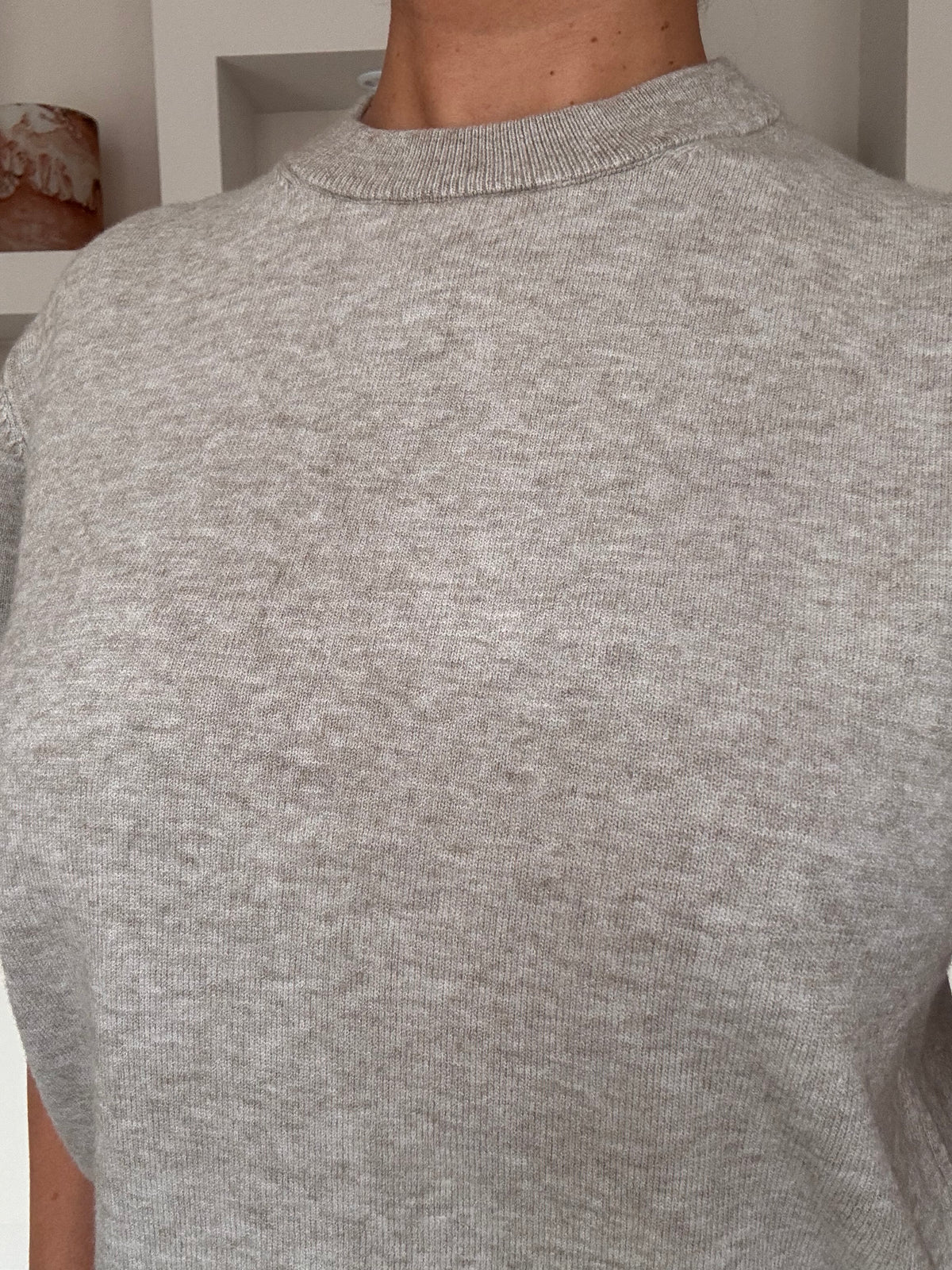 Everyday knit taupe