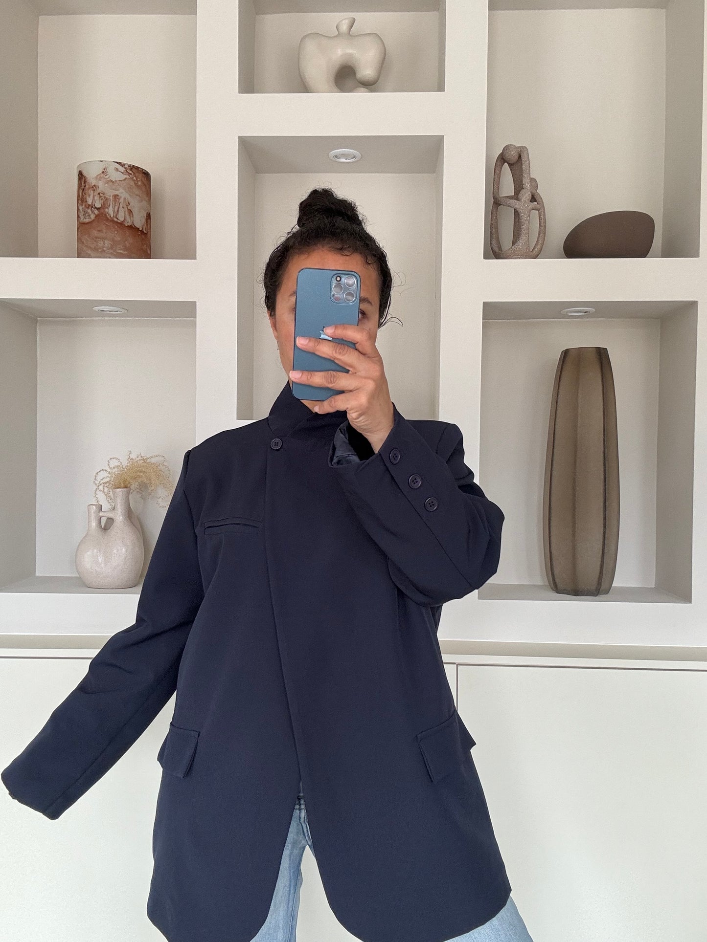 City blazer navy