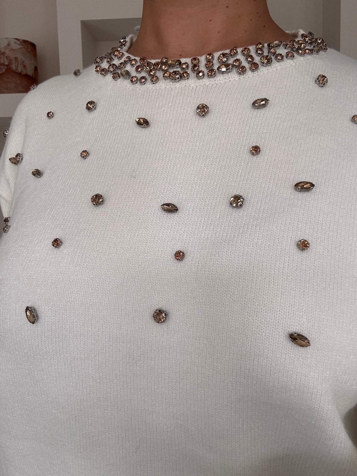 Crystal knit wit