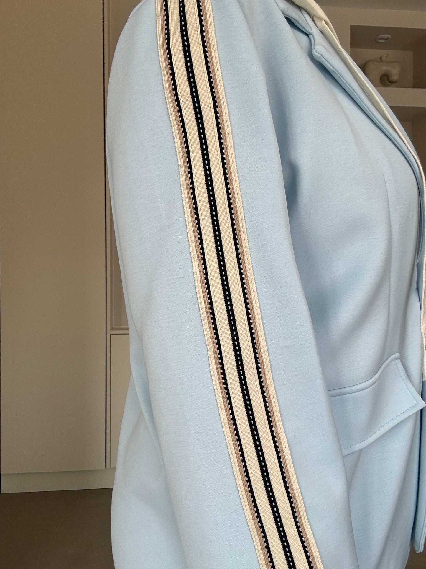 Blauwe Cappuchon Set