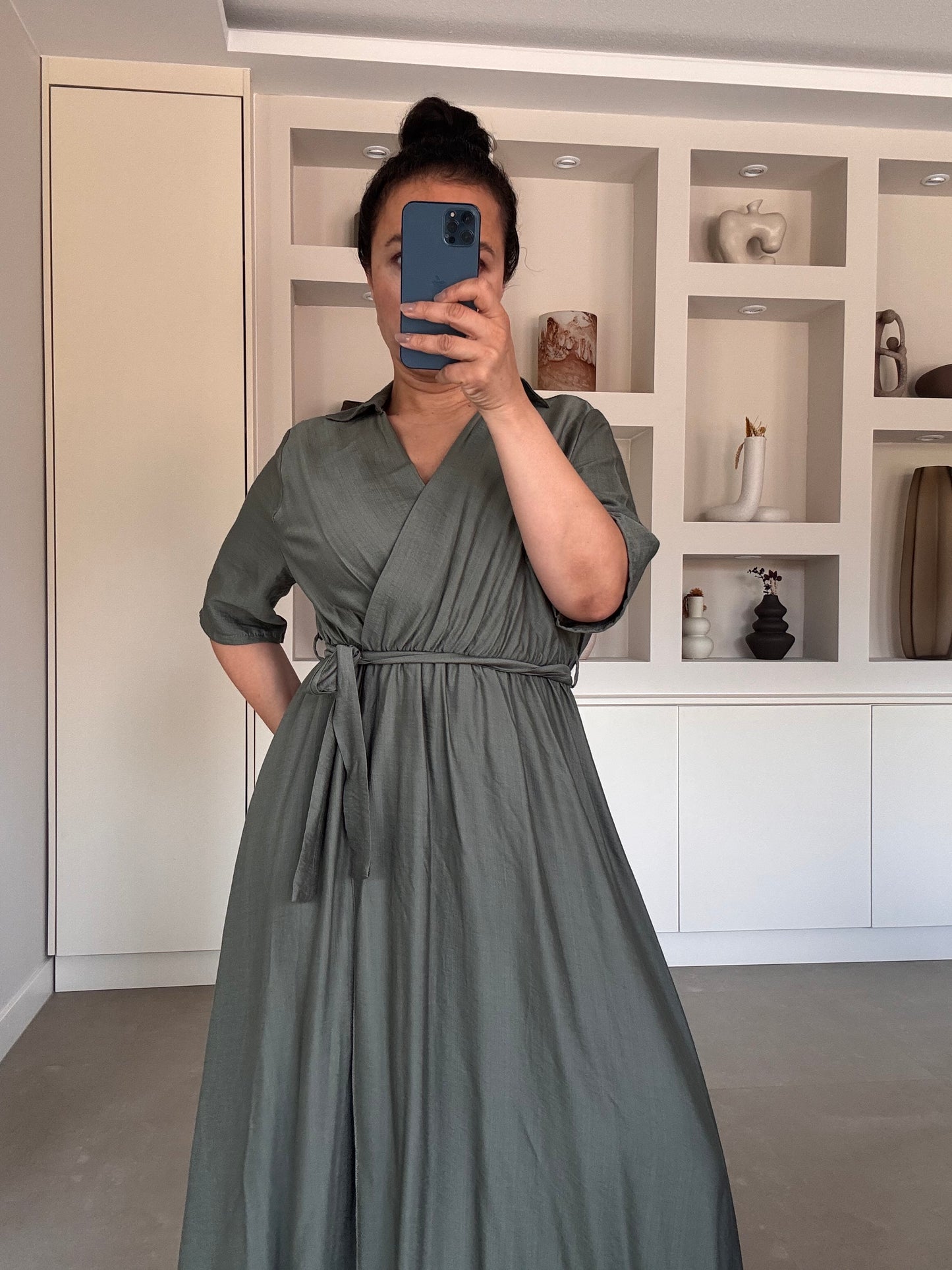 Luna dress - kaki