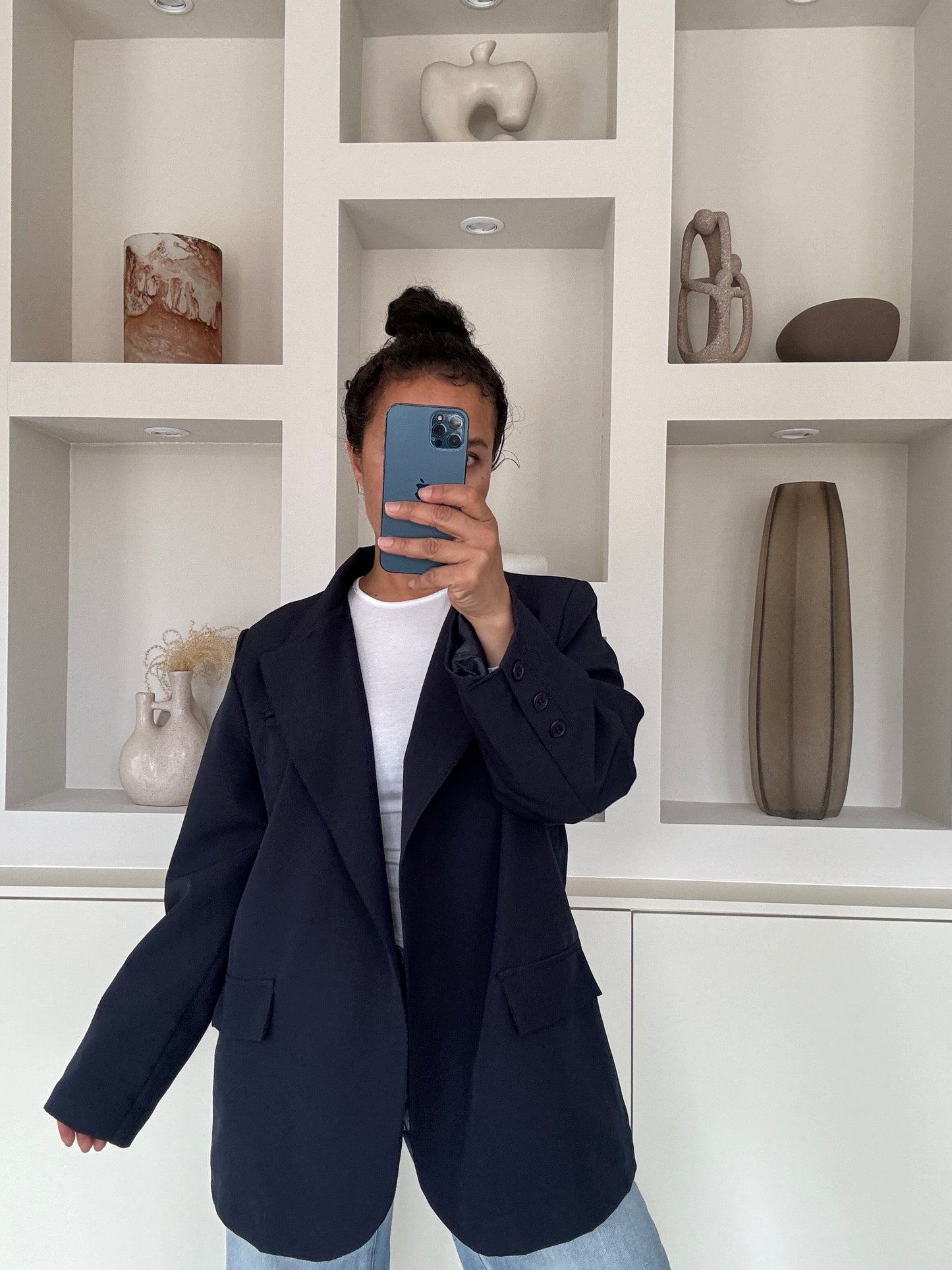 City blazer navy
