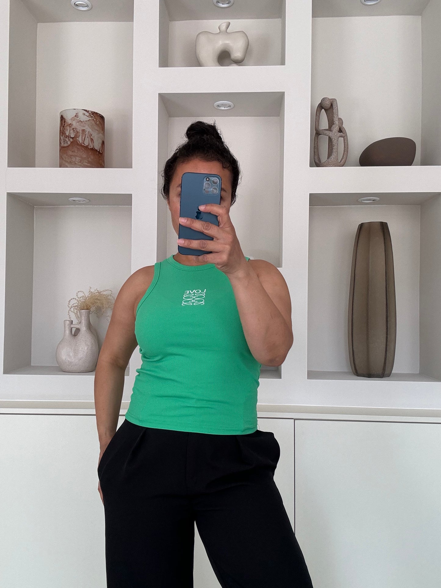 Everyday green top