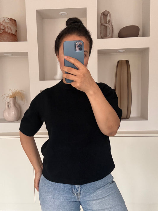 Everyday knit zwart