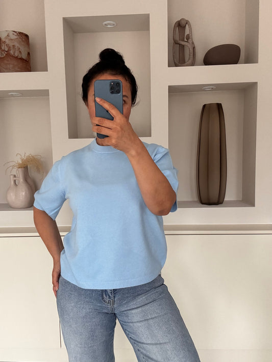 Everyday knit blauw