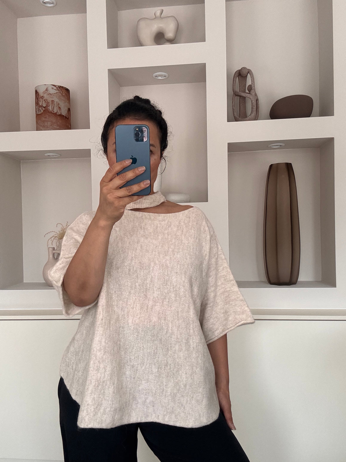 Amour knit ivory