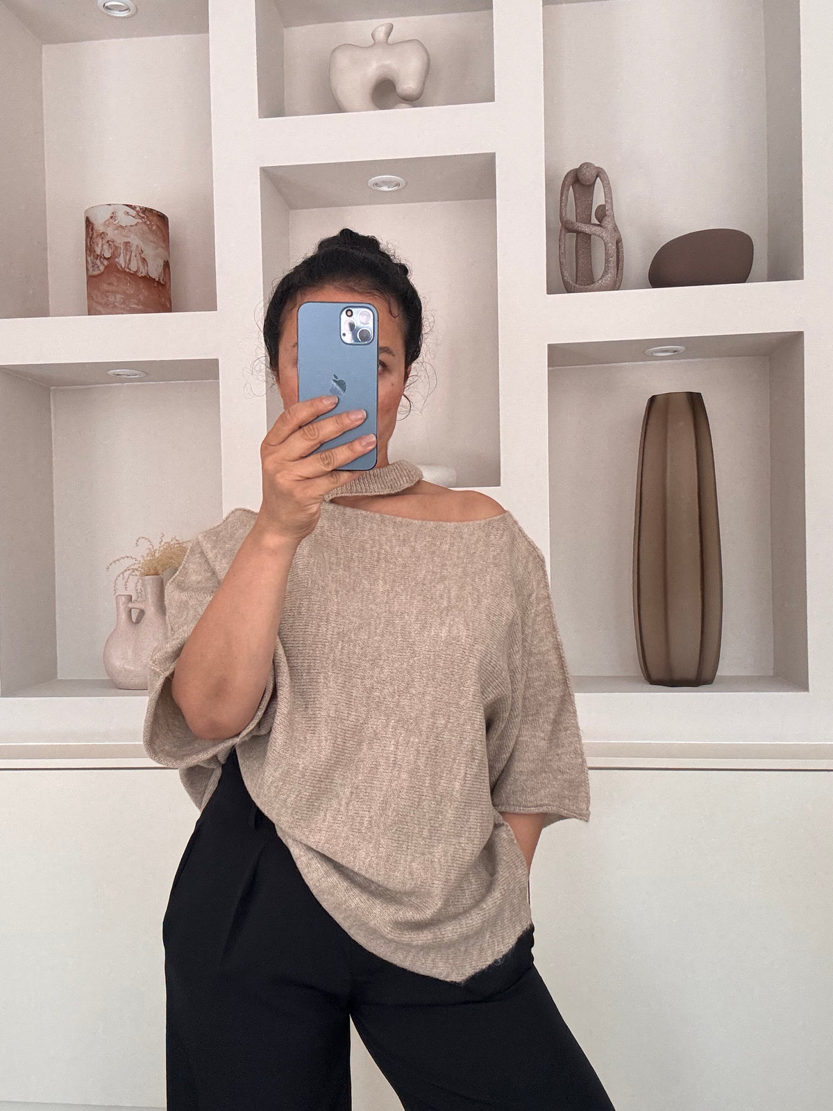 Amour knit beige