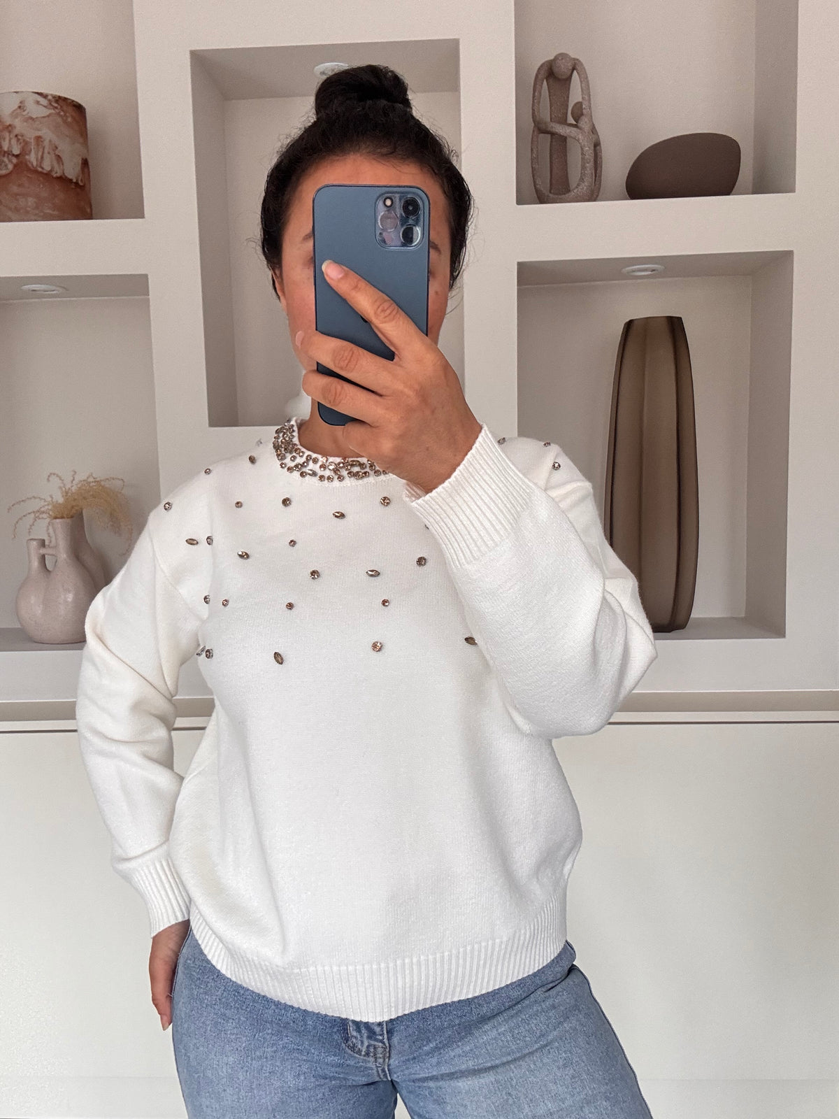 Crystal knit wit