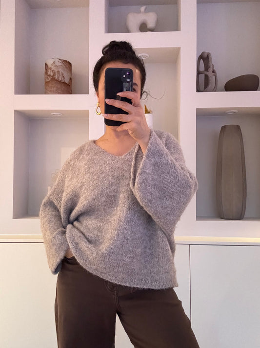Catherine Sweater taupe