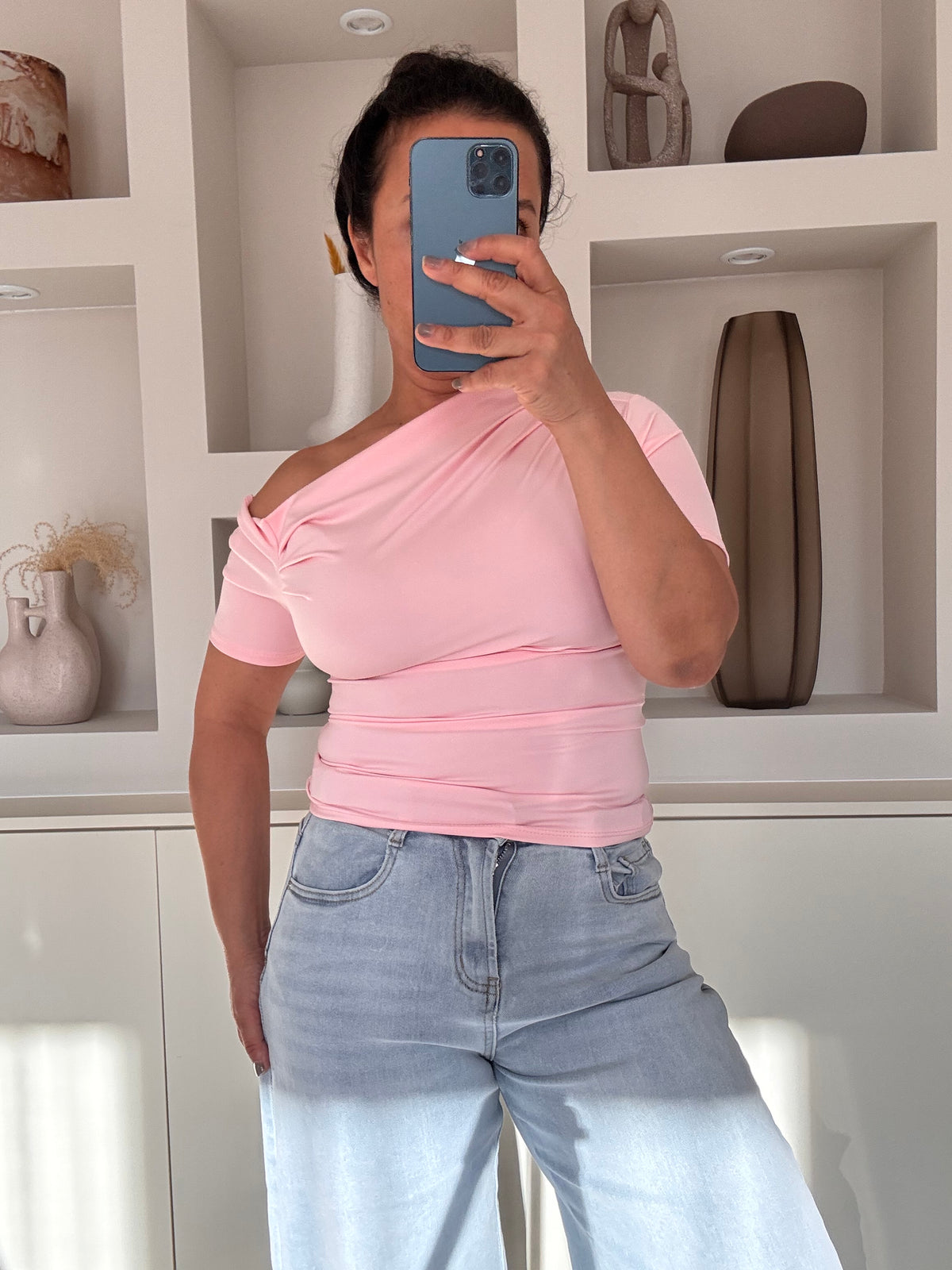 Dees top roze