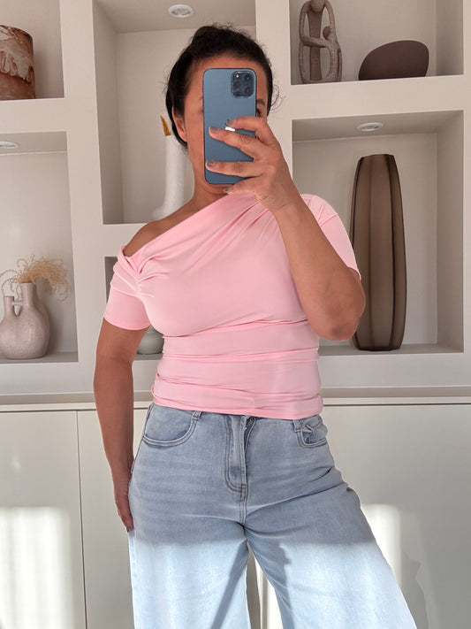Dees top roze