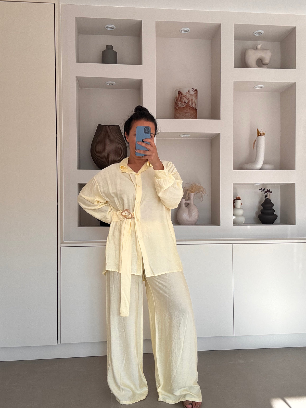 Kylie set butter yellow