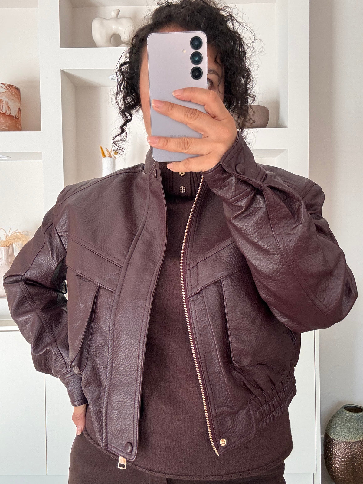Mavi jacket plum