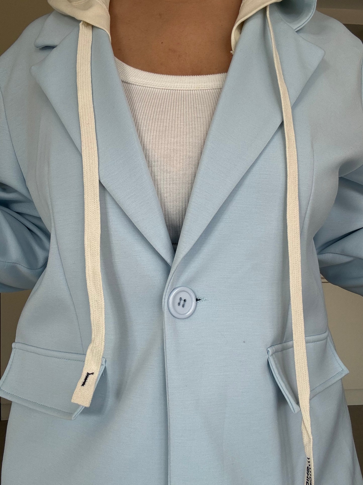 Blauwe Cappuchon Set