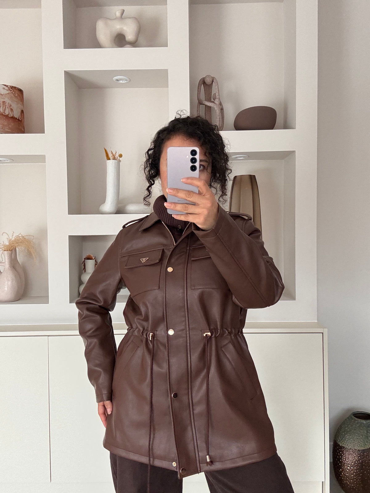 Lea jacket bruin