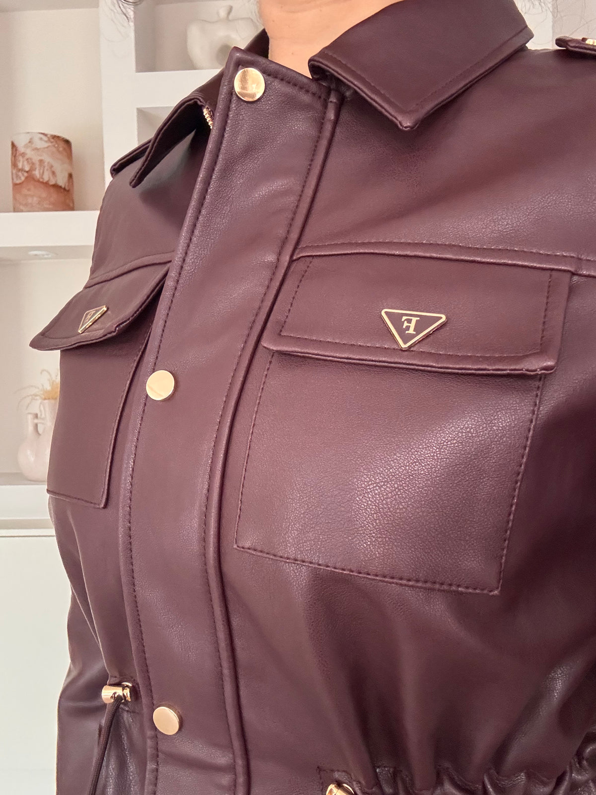 Lea jacket plum