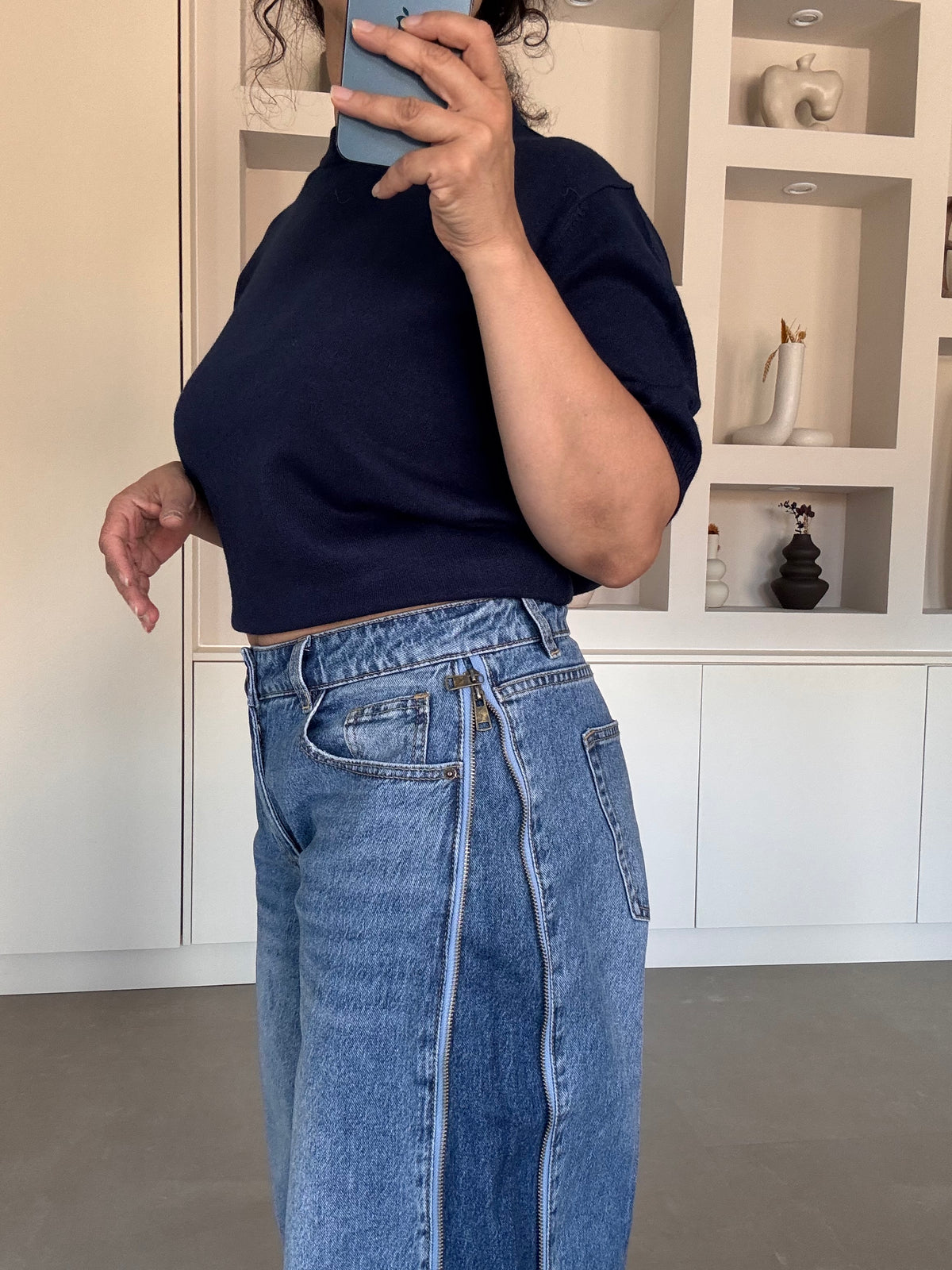Low waist tall jeans