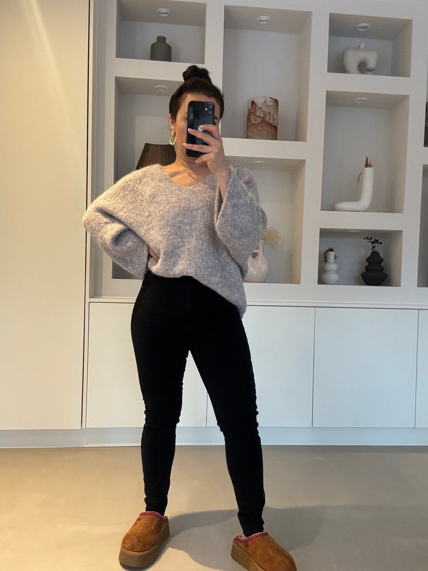 Black skinny jeans
