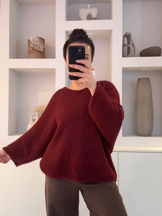 Catherine Sweater bordeaux