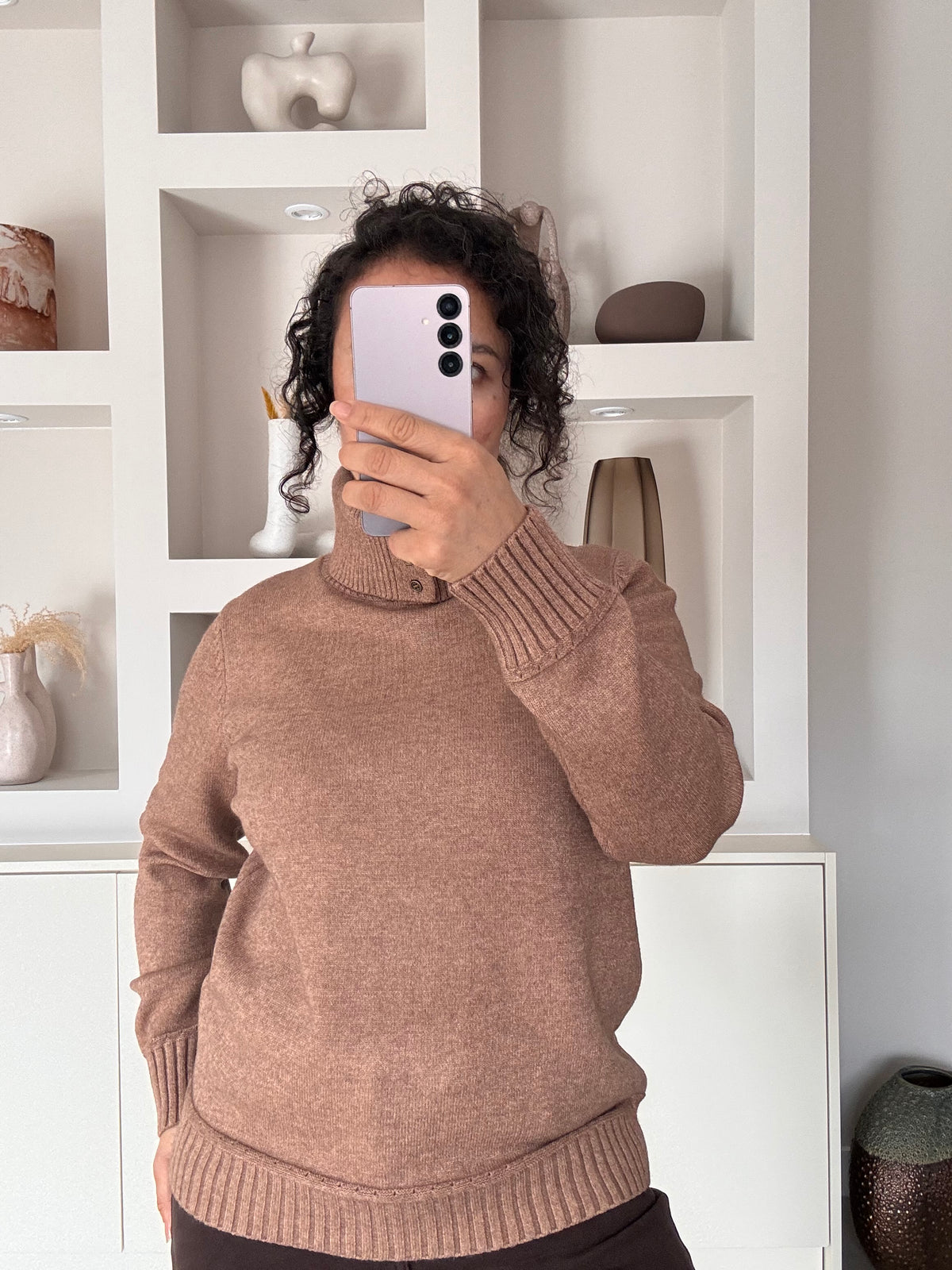 Turtleneck sweater