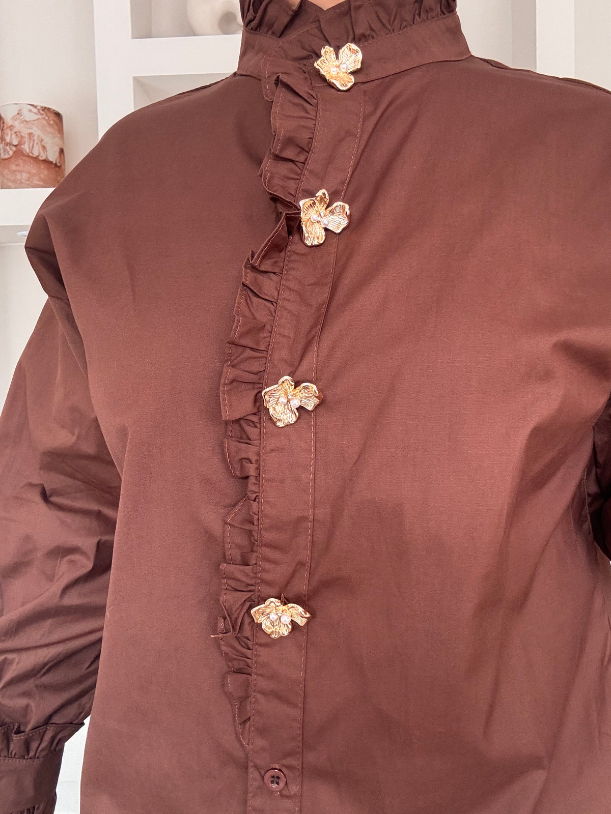 Ruffle blouse
