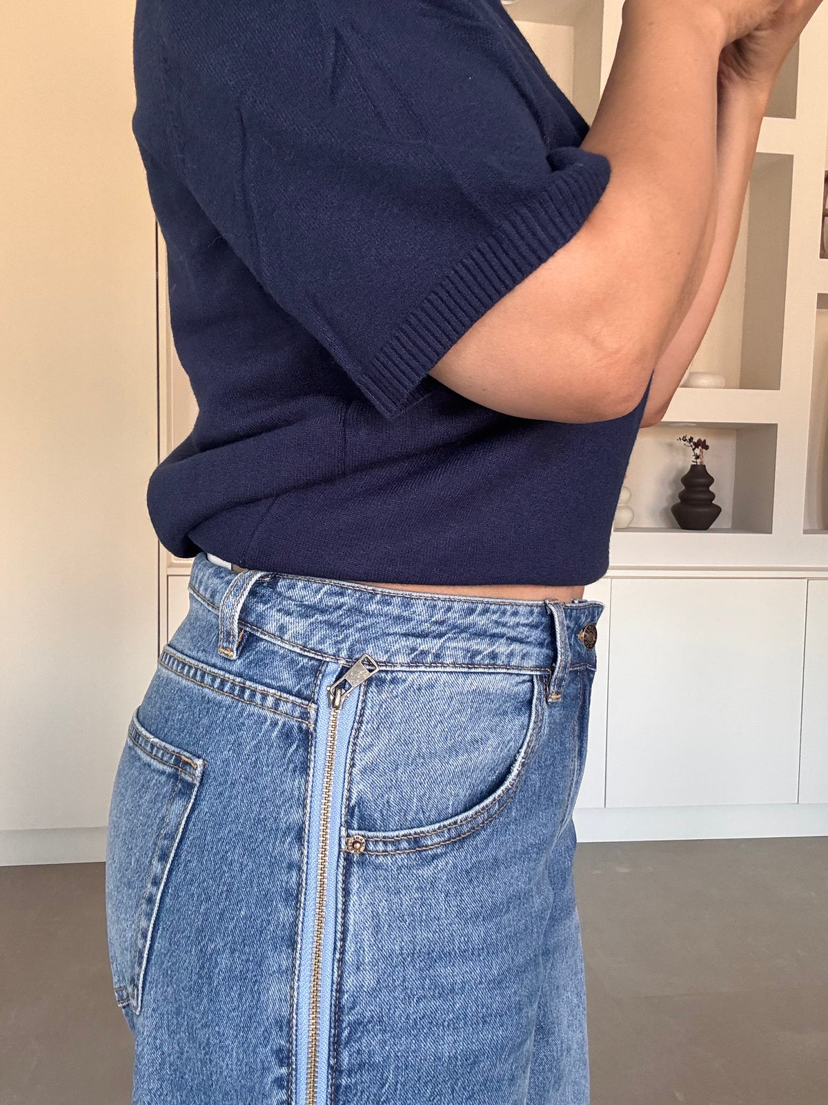 Low waist tall jeans
