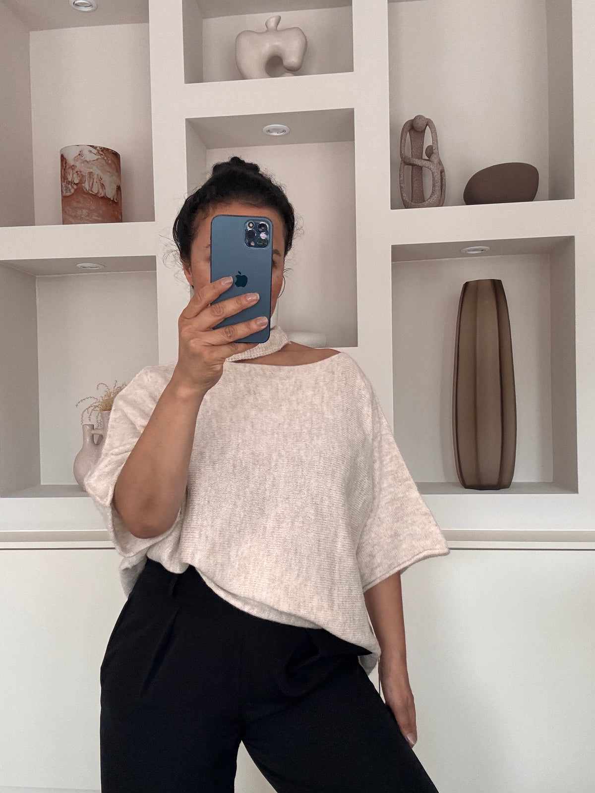 Amour knit ivory