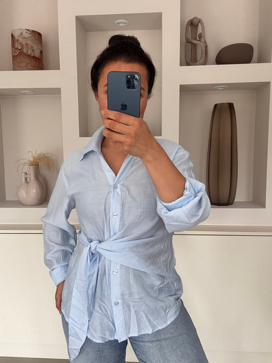 Wrap blouse