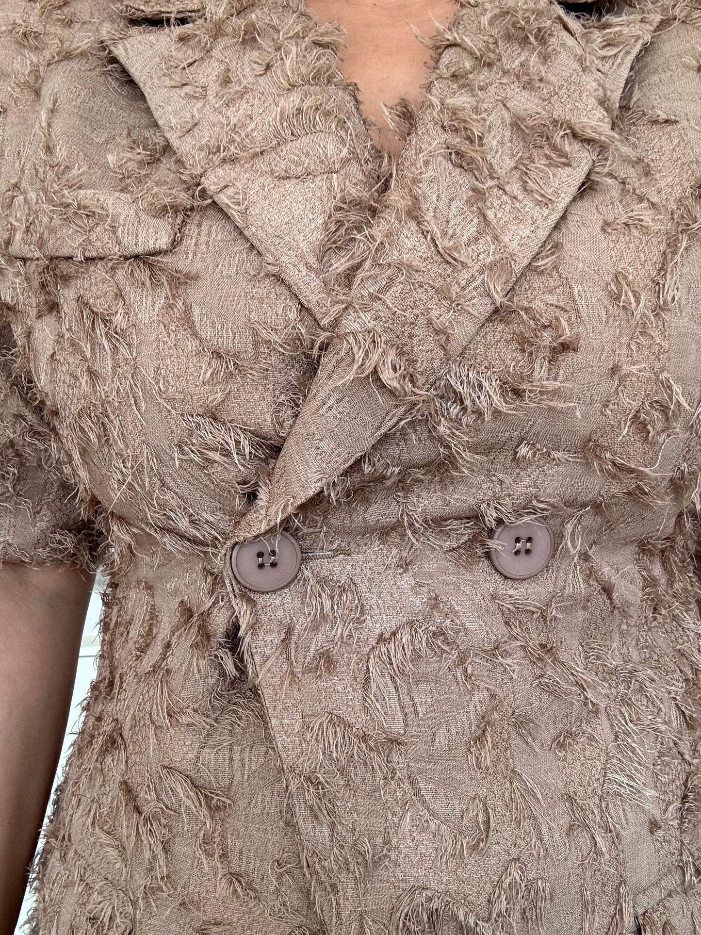 Lema blazer dress – warm sand