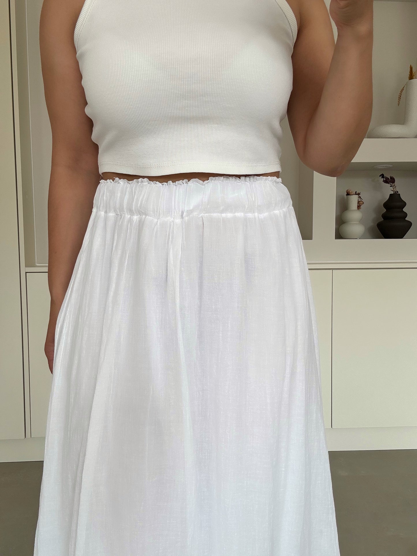 Lumi skirt – white