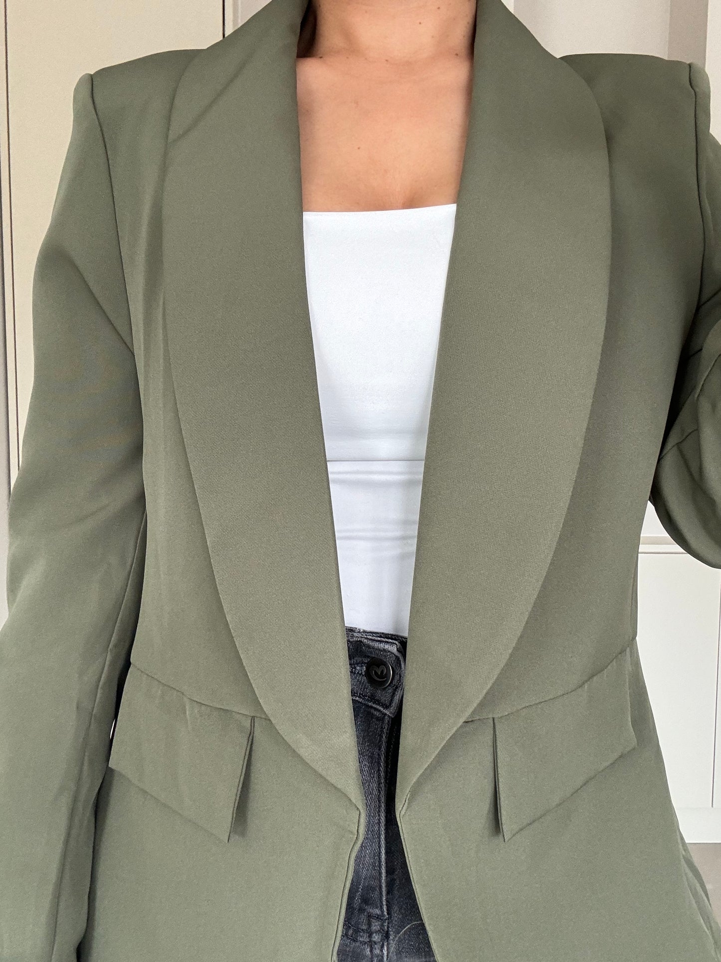 Nora Blazer – Sage Green
