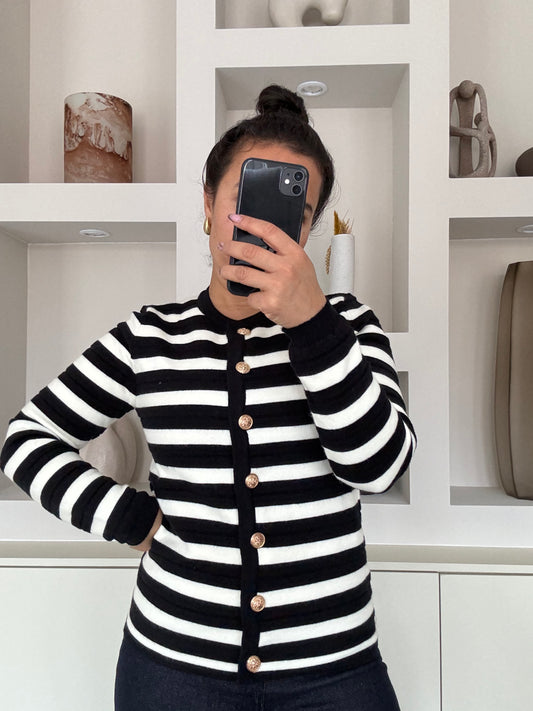 Everyday stripe vest