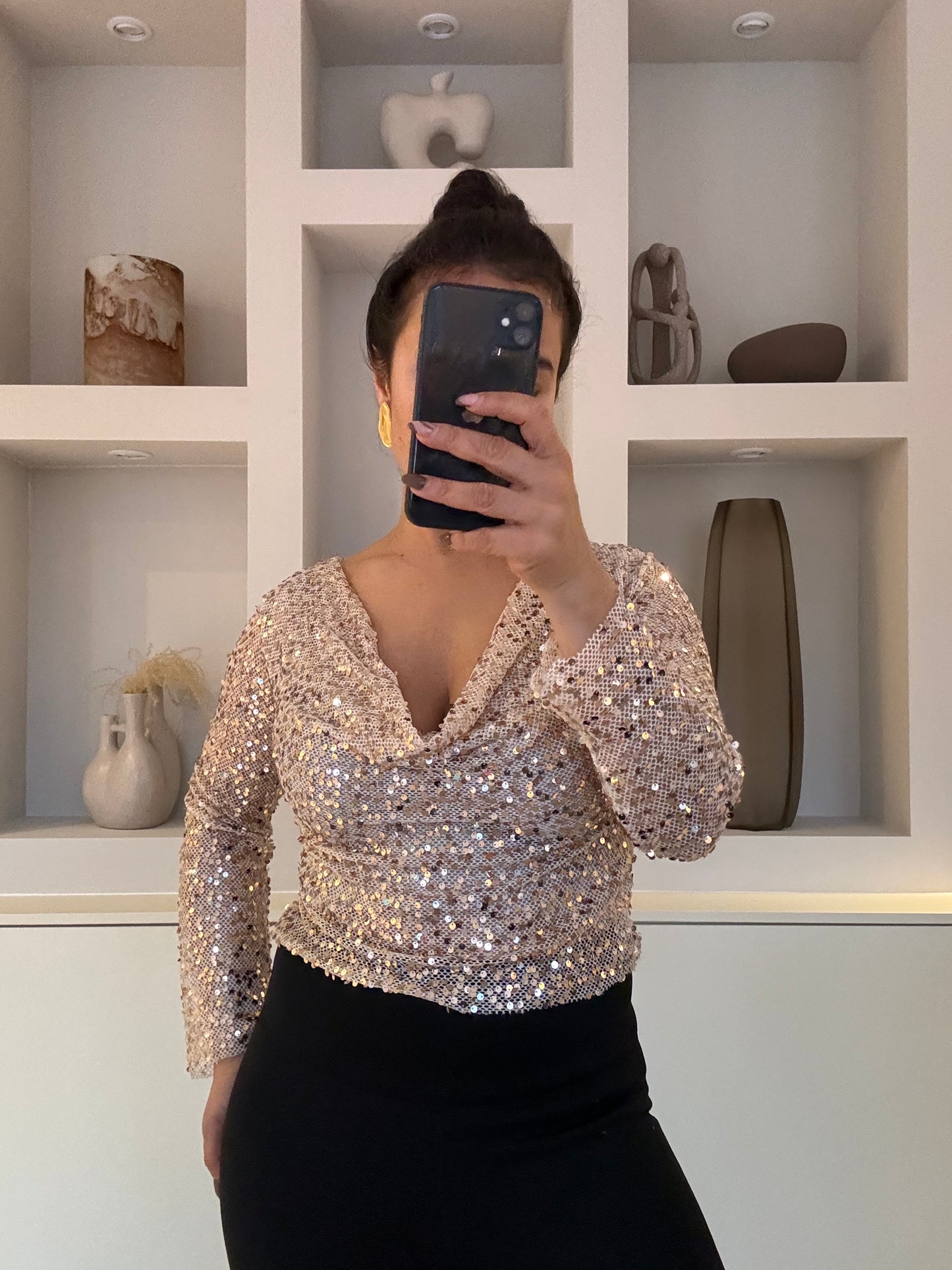 Glitter top