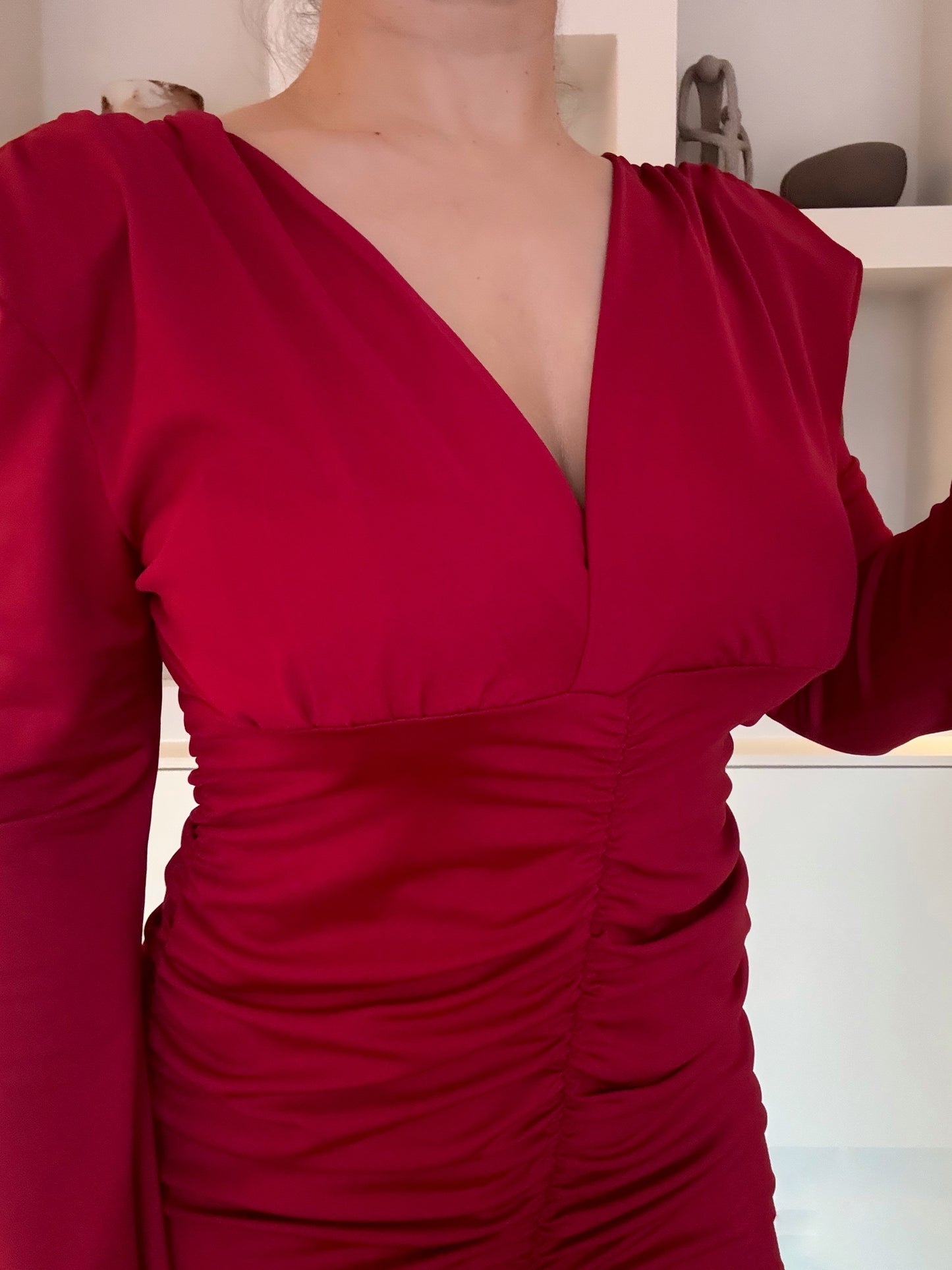 V-Neck dress - 3 kleuren