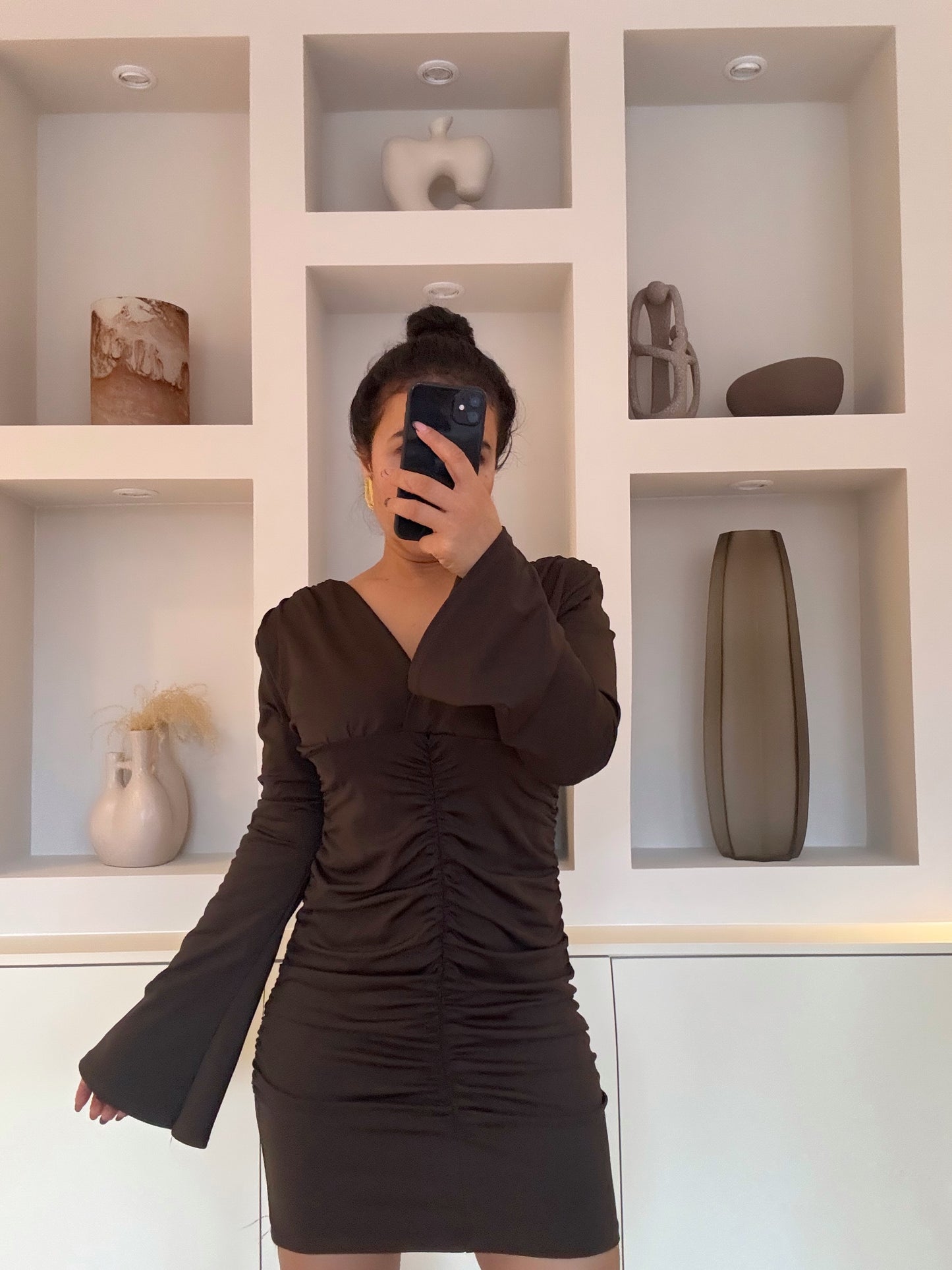 V-Neck dress - 3 kleuren