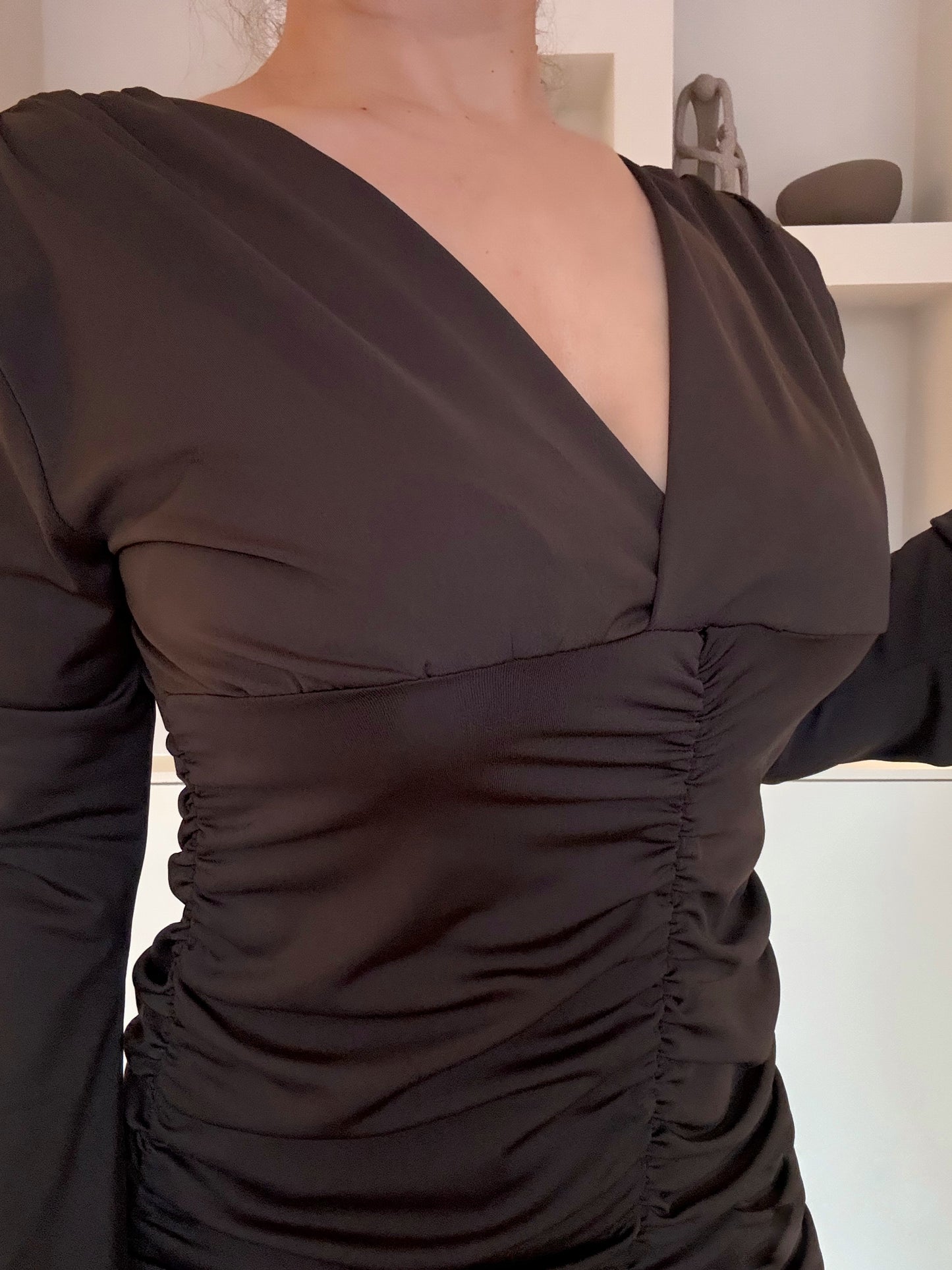 V-Neck dress - 3 kleuren