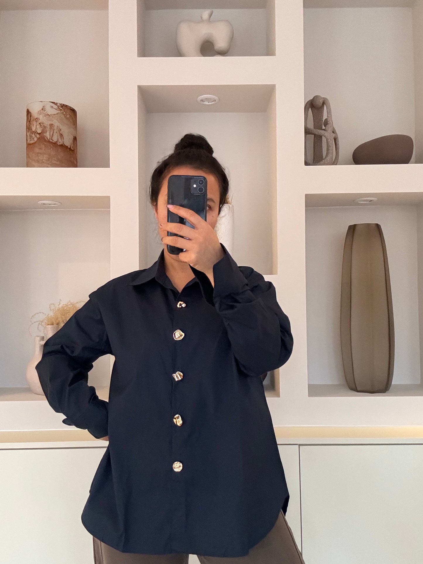 Noelle blouse - blauw